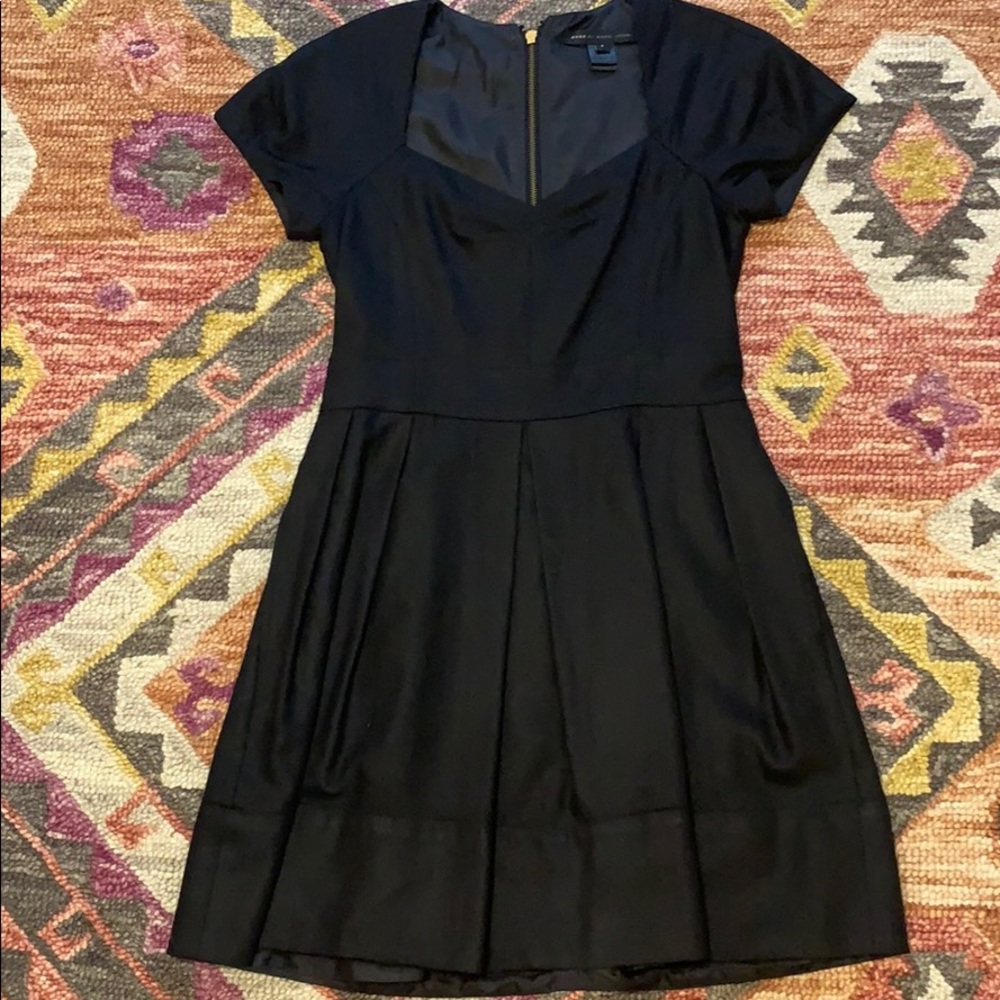 Marc by Marc Jacobs Black Wool Dress Size 4